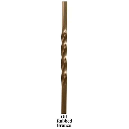 1BASK44 | Single Basket Iron Baluster | 2552 | 1/2" - All Things Stairs