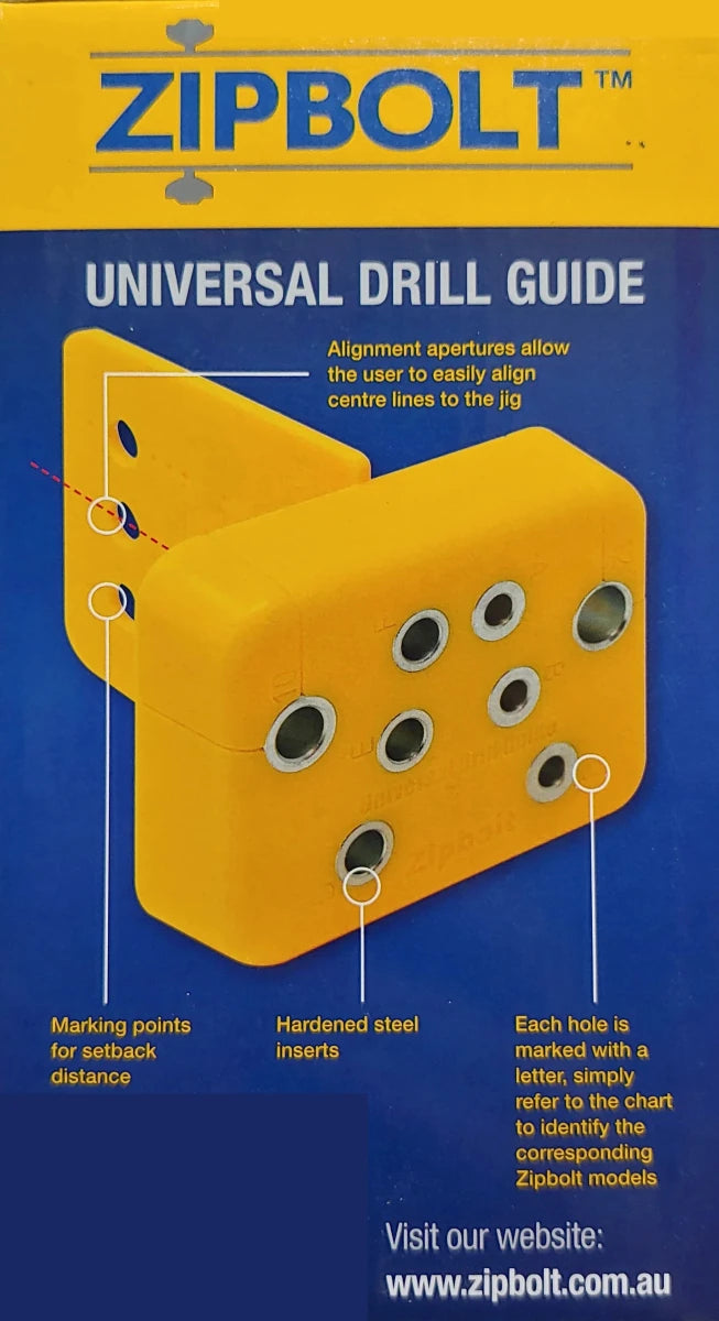 40.280 Universal Drill Guide for Staircase Handrails and Furniture Connectors - All Things Stairs