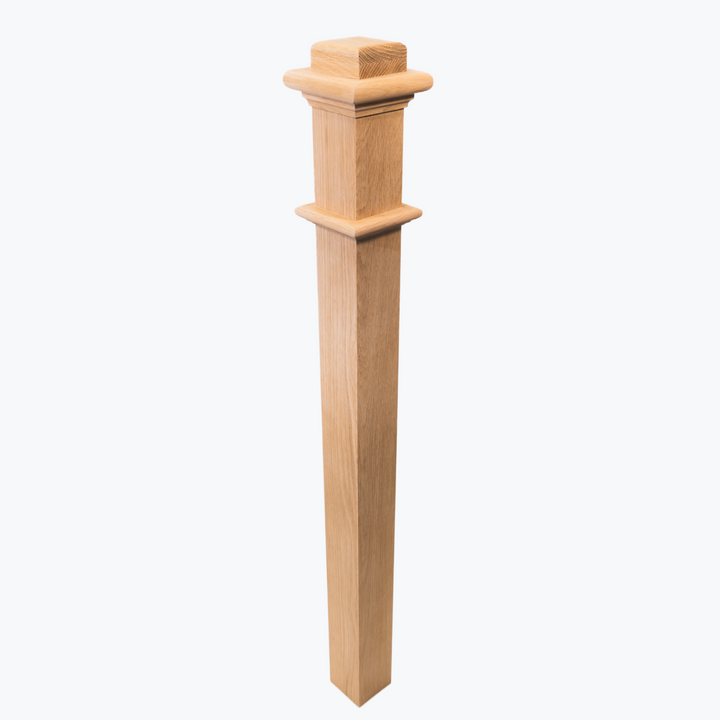963 | Box Newel | Plain Style | 56" x 3 1/2"