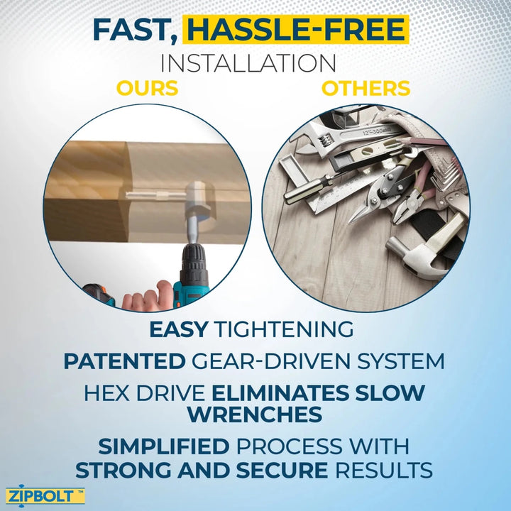 Connect Staircase Handrails to Staircase Fittings and Newels — 13.610 UT Railbolt - All Things Stairs