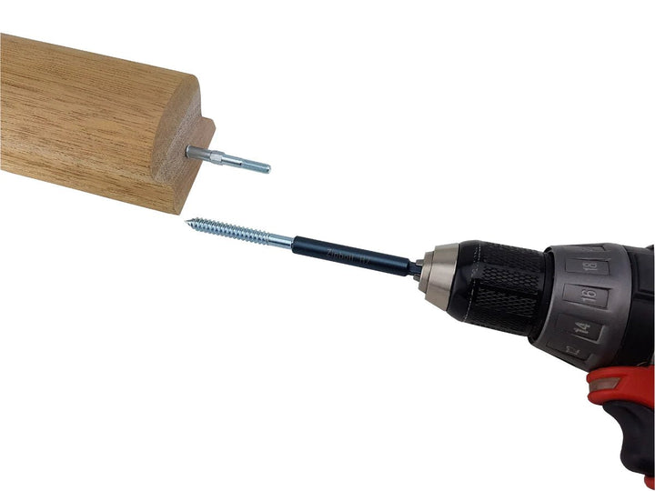 Micro Railbolt – Low Profile Staircase Handrail to Fittings Connector – 16.610 1 Double Pack - All Things Stairs