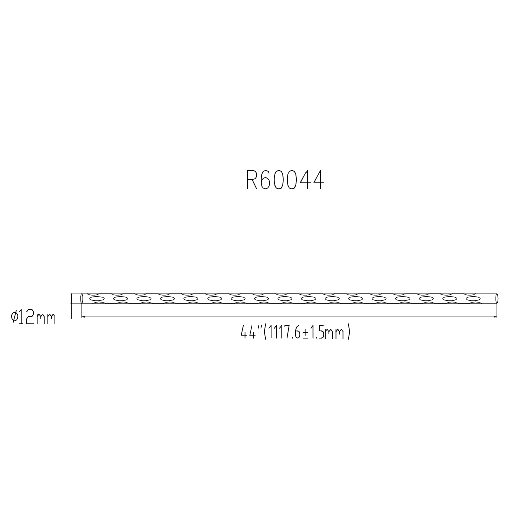R60044 | Victorian Plain Iron Baluster | 2775 | 1/2" - All Things Stairs
