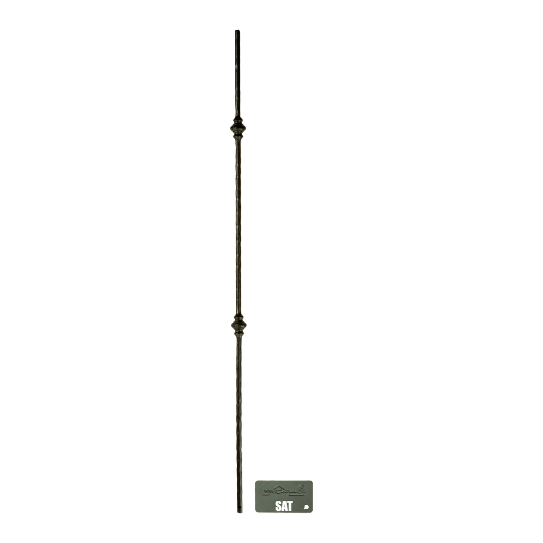 R61244 | Double Victorian Iron Baluster | 2773 | 1/2" - All Things Stairs
