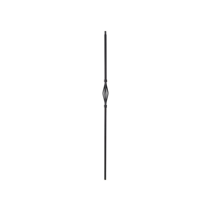 2GR18 | Iron Baluster | Round | Slimline Basket | 5/8" - All Things Stairs