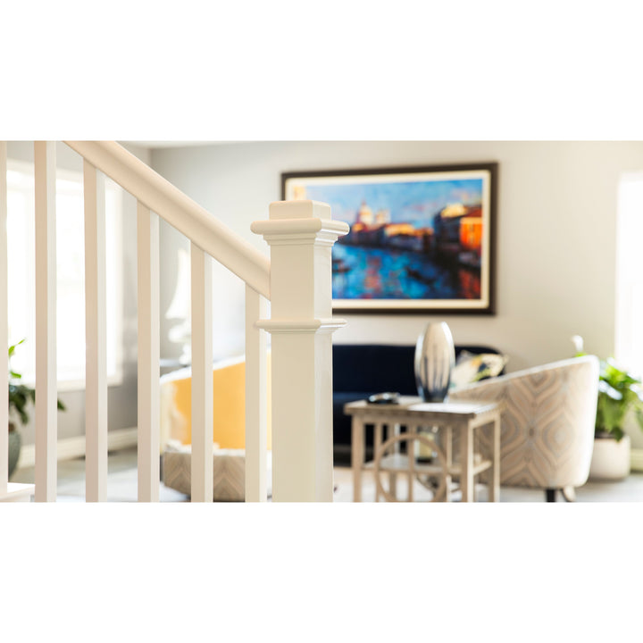 960 | Box Newel | Plain Style With Pedestal | 48" x 4 1/2"