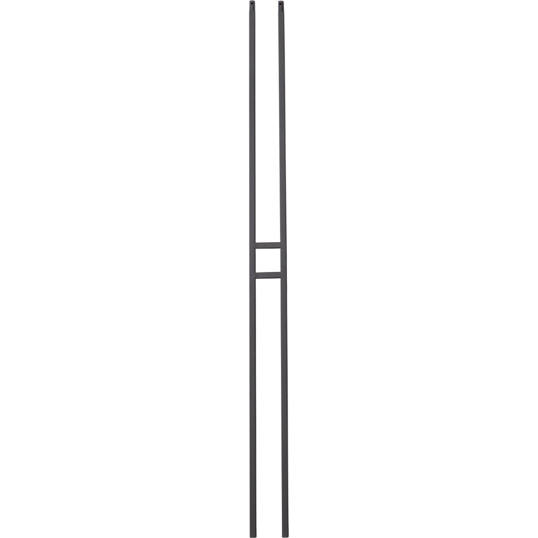 T20 | Iron Baluster | Craftsman Single Panel | 1/2" x 44" - All Things Stairs